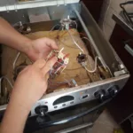 Udana wymiana przełącznika funkcji w kuchence gazowo - elektrycznej Amica