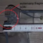 Wymiana dolnej półki na drzwi chłodziarki do Bosch KGN36XL35/06 - wyłamany front półki