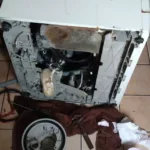 Uszkodzona uszczelka zbiornika w zmywarce Electrolux ESF 63021