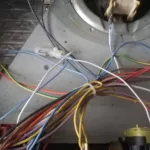 Wymiana uszkodzonego wyłącznika termicznego wentylatora chłodzącego piekarnik Electrolux