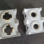 Wymiana uszczelnienia kosza górnego w zmywarce Whirlpool for IKEA DWF B00 - zdjęcie uszkodzonych uszczelek