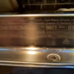 Tabliczka znamionowa zmywarki Siemens SN636X03ME/41