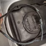 Zużyta grzałka w piekarniku Gorenje CC500W