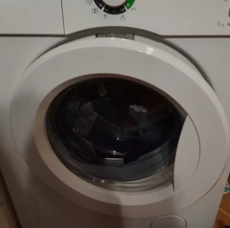 Naprawa pralki Gorenje WS5229 - wymiana ramki drzwi i tulei sworznia zawiasu