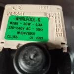 Oryginalna pompa odpływowa do pralki Whirlpool AWOD 4320P W10476931