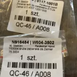 Nowe części do robota kuchennego Zelmer 876 - zabierak tarki malaksera i śruba zabieraka - widok na przesyłkę z north.pl