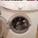 Pralka Amica AWS610L po wymianie elektrozamka - blokady elektromagnetycznej otwarcia drzwi pralki
