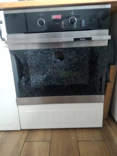 Pękła szyba w piekarniku do zabudowy Amica Fusion EB 6521 - naprawiaj, nie wyrzucaj
