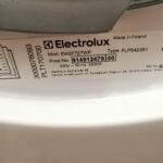 Tabliczka znamionowa pralki Electrolux EW2F727WP