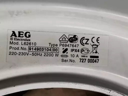 Pralka AEG L62610 nie kończy prania - naprawiaj, nie wyrzucaj