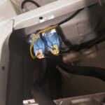 Wymiana elektrozaworu podwójnego w pralce Beko WMB 51032 PL PTY - pralka bardzo słabo pobierała wodę, a pranie było źle wypłukane