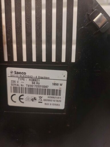 Ekspres Saeco INCANTO DELUXE zapowietrza się cały czas - naprawiaj, nie wyrzucaj