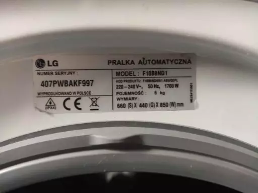 Pralka F10B8ND1 nie odpompowuje wody z pralki – pompa buczy - naprawiaj, nie wyrzucaj