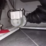 Nowa pompa odpływowa zamontowana w pralce Beko MWTV6633BB, która nie wypompowywała wody