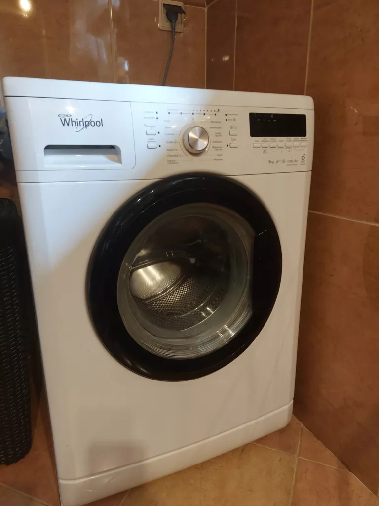 Pralka Whirlpool AWOC942830PBL po udanej wymianie uszkodzonej grzałki