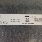 Tabliczka znamionowa płyty indukcyjnej Electrolux EHI6732FOK DS1 949596066-00