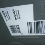 Tabliczka znamionowa pralki Electrolux EWF1287EMW PNC: 91453430501