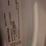 Tabliczka znamionowa pralki Electrolux Pralka EW6F328WUP PNC: 91491720802