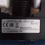 Tabliczka znamionowa elektroszczotki RS-2230001082 odkurzacza pionowego Air Force 360 Flex Pro TY9471WO4Q0