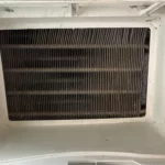 Parownik - wymiennik ciepła - w suszarce Beko DS 7434 RX