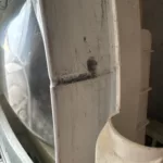 Widoczne uszkodzenia w suszarce Beko DS 7434 RX