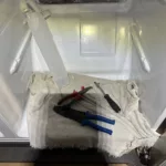 Wymiana uszkodzonej grzałki parownika w lodówce Samsung RS7567THCSP/EF