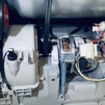 Bęben suszarki przestał się kręcić - Wymiana paska napędowego i rolek bębna w suszarce Electrolux EDP12074PDW