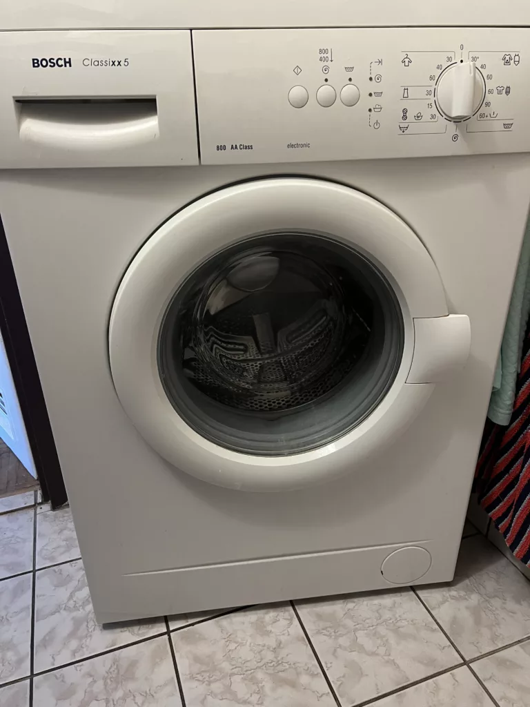 Pralka Bosch Classixx 5 WAA16160 po udanej wymianie grzałki która nie grzała wody