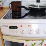 Kuchenka elektryczna Amica C602.734TE 18831 po wymianie wytartych pokręteł
