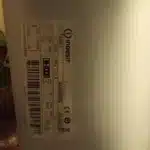 Tabliczka znamionowa lodówki Indesit TAAN3