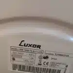 Tabliczka znamionowa Vestel Luxor WM1044F2A++LUX